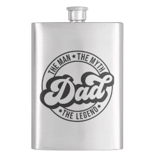 Flasque Papa cadeau d'anniversaire père fête des pères pap