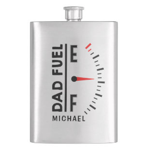 Flasque Papa Carburant Funny Fête des pères Anniversaire P