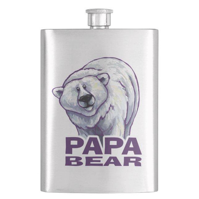 Flasque Papa Polar Bear (devant)