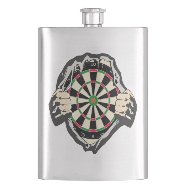 Flasque Percée vers le Bullseye - Ultimate Dartboard (devant)