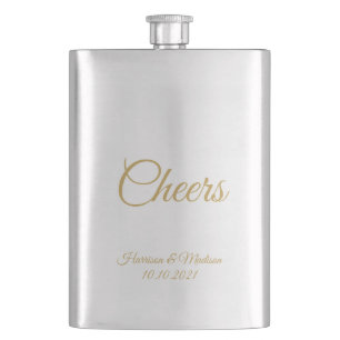 Flasque personnaliser texte Salaire cadeau Mariage faveurs