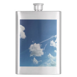 Flasque Petits nuages, dans la lumière