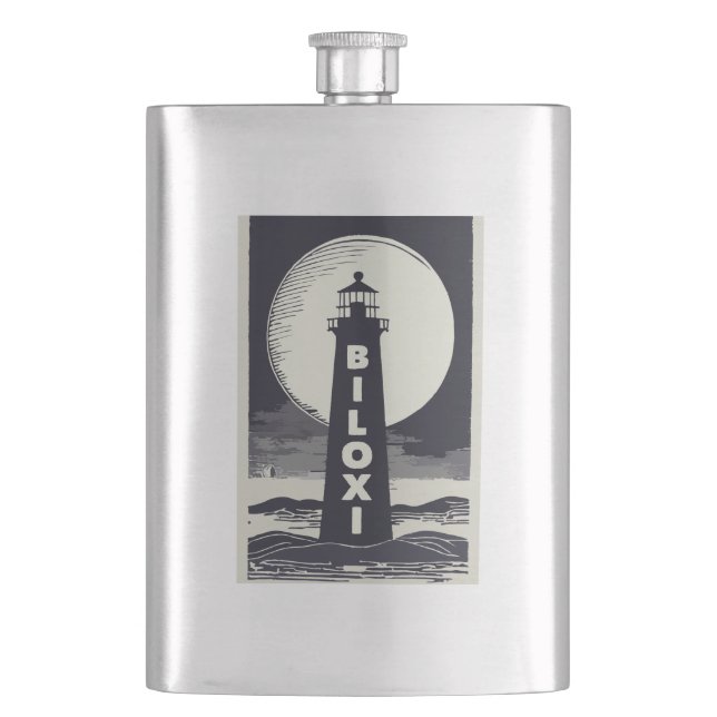 Flasque Phare de Biloxi Mississippi (devant)