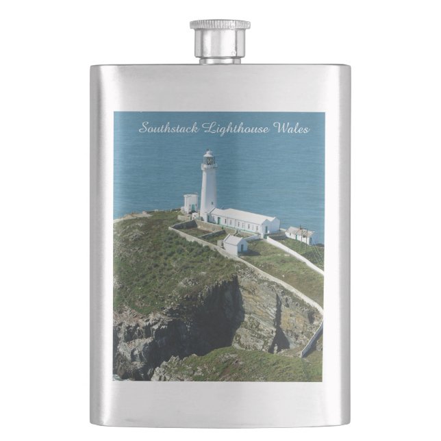 Flasque Phare de Southstack au Pays de Galles. (devant)