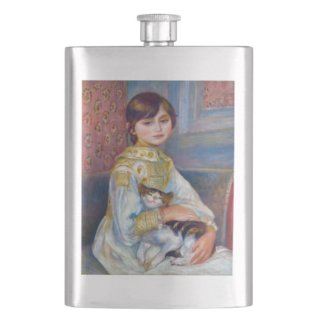 Flasque Pierre-Auguste Renoir - Enfant avec chat (devant)