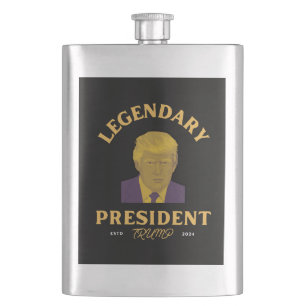 Flasque Président légendaire