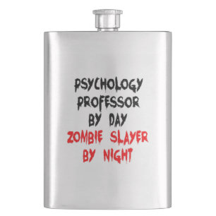 Flasque Professeur de psychologie Zombie Slayer