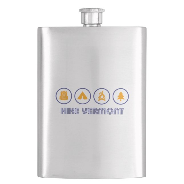 Flasque Randonnée dans le Vermont (devant)