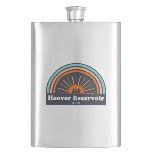 Flasque Réservoir Hoover Ohio Arc-en-ciel