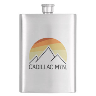Flasque Rétro de la montagne Cadillac