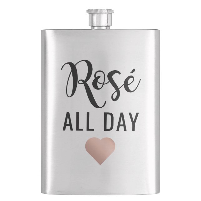 Flasque Rosé toute la journée (devant)