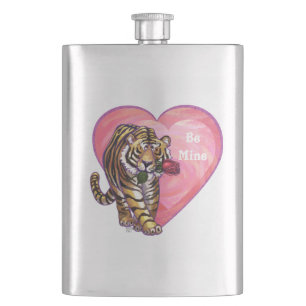 Flasque Saint Valentin de Tigre