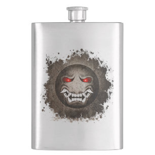 Flasque Samouraïmoji Vintage