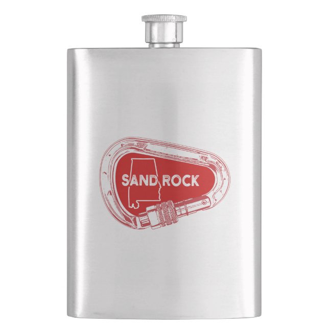 Flasque Sand Rock Alabama Rock Escalade Carabiner (devant)