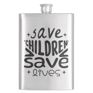 Flasque Sauver les enfants, sauver des vies