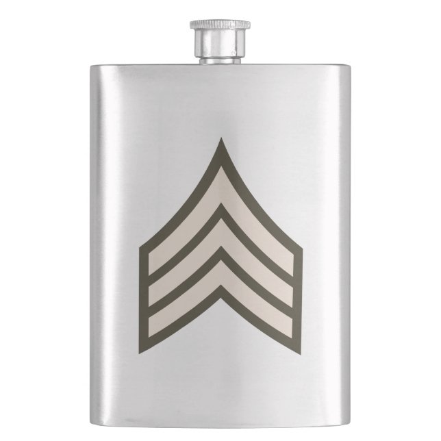 Flasque Sergent d'armée (devant)