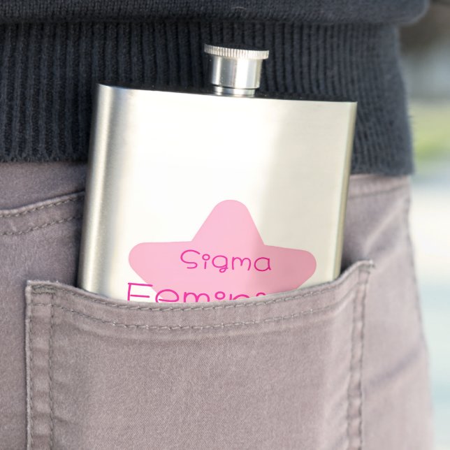 Flasque Sigma Feminine Classic Flask (En situation)