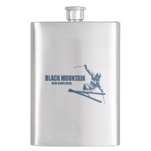 Flasque Skier du New Hampshire de Black Mountain