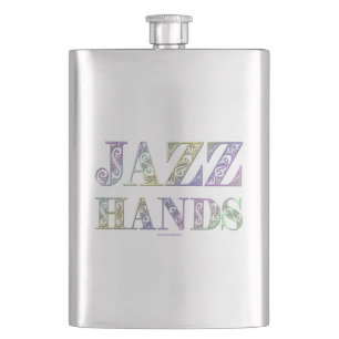 Flasque SlipperyJoe's comédie musicale Broadway Jazz Hands
