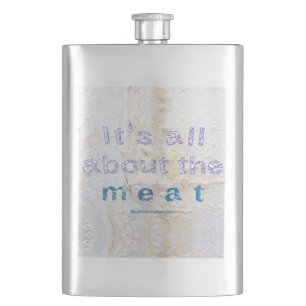 Flasque SlipperyJoe's Il s'agit de mots de viande disant d