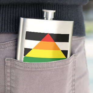 Flasque SlipperyJoe's Straight Ally Drapeau gay cadeaux LG