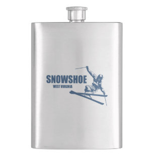 Flasque Snowshoe Mountain West Virginia Skier
