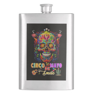 Flasque Sourire du Cinco De Mayo