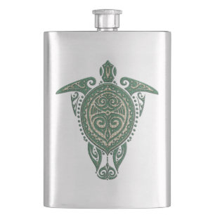 Flasque Symbole de Tortue Marine Chamanique + vos idées