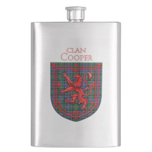 Flasque Tartan écossais Cooper Lion Rampant
