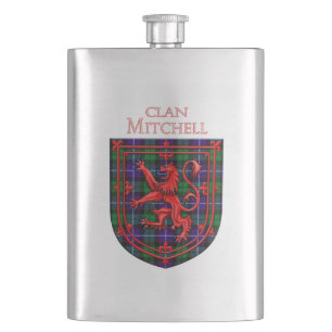 Flasque Tartan Mitchell écossais Lion Rampant