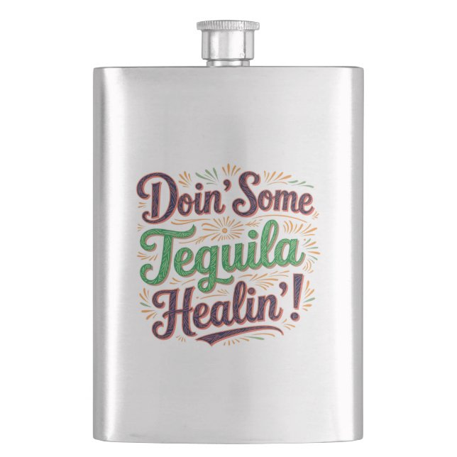 Flasque Tequila Healin'I (devant)