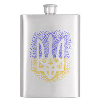 Trident heraldique ukrainien tryzub étoiles disper