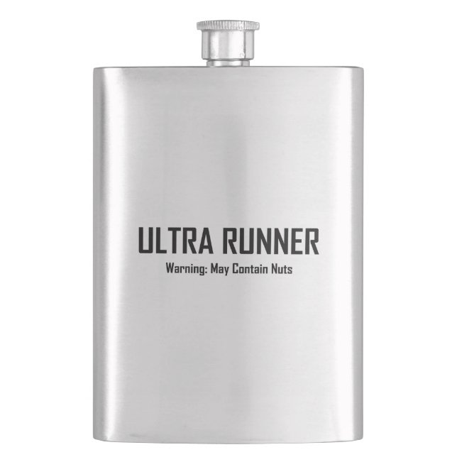 Flasque Ultra Runner, Avertissement Peut Contenir Des Nuts (devant)
