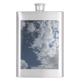 Flasque Un côté de nuages