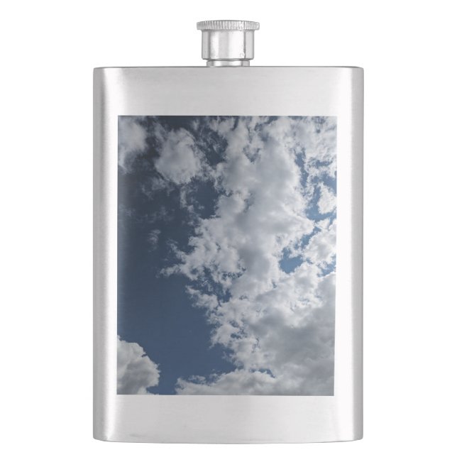 Flasque Un côté de nuages (devant)