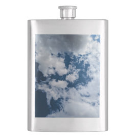 Flasque Un tourbillon dans les nuages