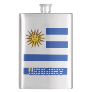 Flasque Uruguay Drapeau élégant patriotique