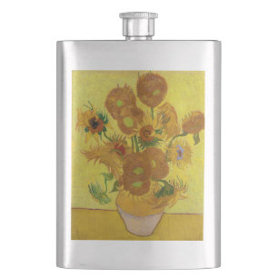 Flasque Vincent van Gogh - Vase avec quinze tournesols