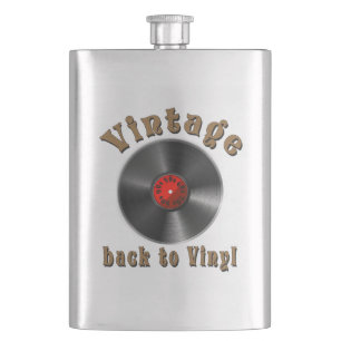 Flasque Vintage - Back to Vinyl, the record is back