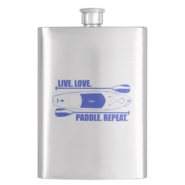 Flasque Vivez Aimez Pagayer Répétez (devant)