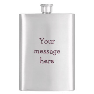 Flasque Votre message ici ajoutez le nom du texte image ci