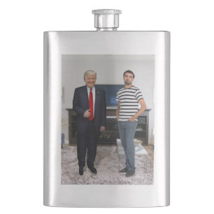 Flasque Vous avez rencontré le Président Donald Trump A
