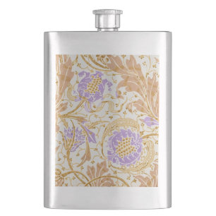 Flasque Walter Crane Teazle & grenade Art Nouveau