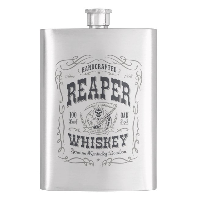 Flasque Whiskey de faucheuse Kentucky Bourbon (devant)