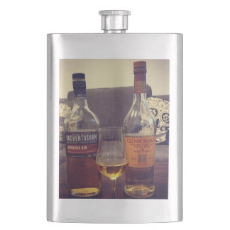 Flasque Whisky plat auchentoshan et glenmorangie