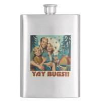 Yay Bugs Camping Funny