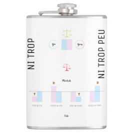 Flasque YIN YANG - Ni trop, Ni trop peu