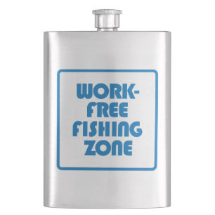 Flasque Zone de pêche sans travail