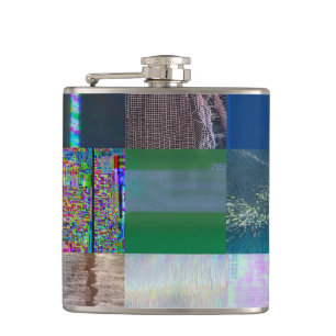 Flasques 1C9984DA Glitch Art Distorsion Numérique Vaporwave