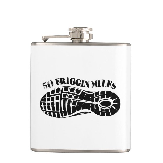 Flasques 50 Miles Friggin Ultra Running (Devant)